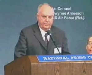 The Disclosure Project press conference in 2001 3/6