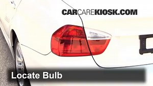 Reverse Light Replacement 2006 BMW 325i 3.0L 6 Cyl.