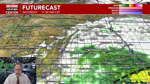 Local4 Severe Weather Center Friday evening forecast update | KSNB Local4
