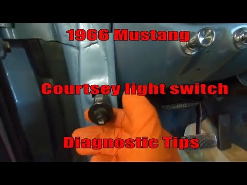 Courtsey Light Switch Diagnostic Tips and Tricks - 1966 Ford Mustang