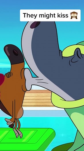 Zig and Sharko Cartoon Kiss: Friendship and Funny Moments
