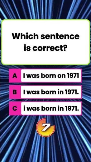Only 1% Know 🤯 Which Sentence Is Correct? | English Grammar Quiz ✍️#EnglishQuiz #GrammarQuiz #GKQuiz