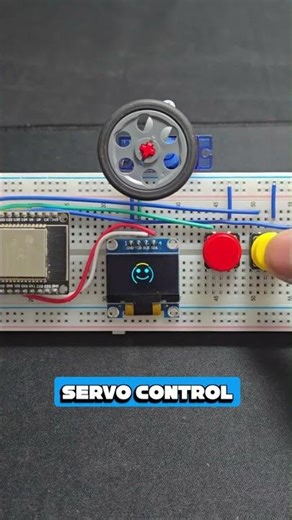 Servo control with tactiles #arduino #diy #servo #mechatronics #robotics