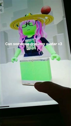 tag me if u do! #roblox #alien #avatar #draw #cool