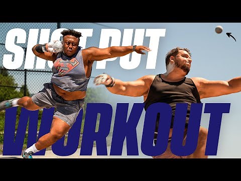 How Pro Shot Putters ACTUALLY Train (Pre-Nationals Workout)