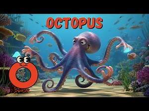 🌊ABC 100+ Underwater Animals Song🐠 | Learn Sea Creatures A–Z with Phonics for Kids #abcd #kids #song