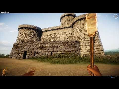 NUHAR 3D - Virtual Reality reconstruction of the nuraghe of Casa Zapata - Barumini, Sardinia, Italy