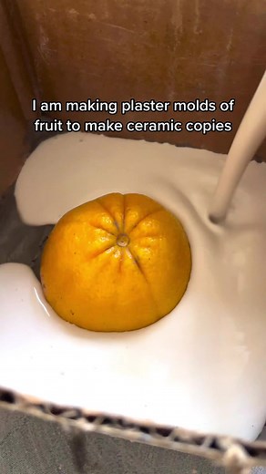 Ceramic Mold Making Tutorial: Fruit Pottery Art Process