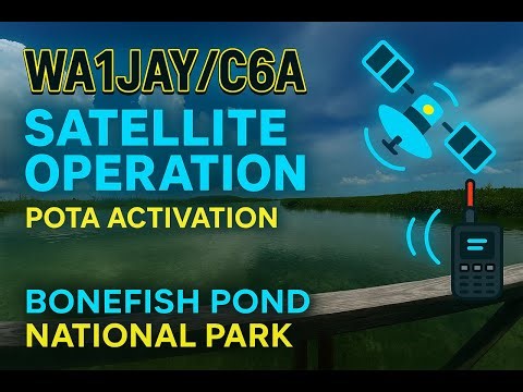 Ham Radio in Paradise at Bonefish Pond!