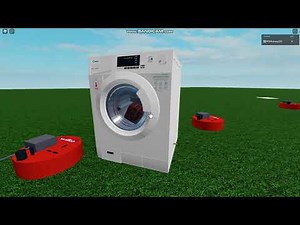ROBLOX destroy a washing machine new update