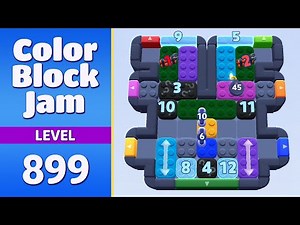 Color Block Jam Level 899 (900) | Every Puzzle Solved! 🎯