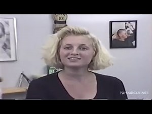 COLLEGE STUDENT LIZ'S BUTCH HAIRCUT DVD 365 NOW SHOWING ON HAIRCUT.NET