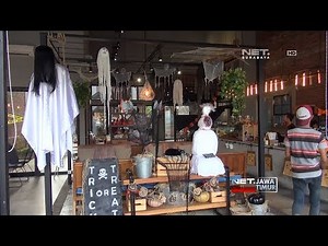 NET. JATIM - KAFE BERKONSEP RUMAH HANTU MERIAHKAN PERAYAAN HALLOWEEN