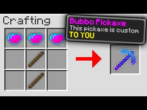 Minecraft, But I Can Craft Custom Tools and Armor...