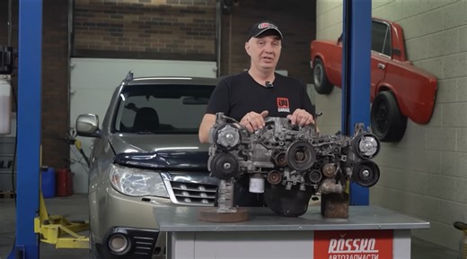 These Russians converted a Subaru boxer engine into an inline-4. But why?