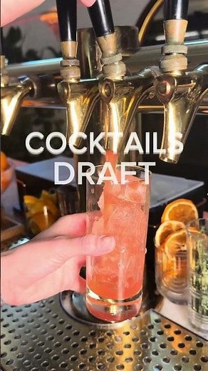 Cocktails on TAP!
