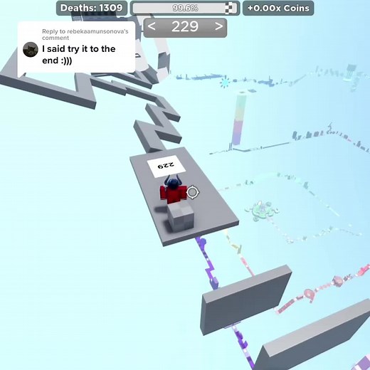 Roblox No Jump Obby Final Stage Completion