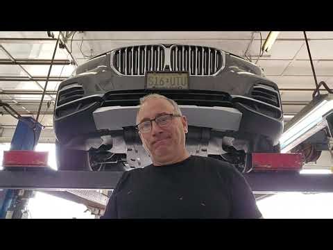 Watch me button up this BMW & back it out