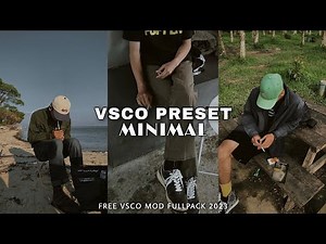 VSCO PRESET AESTHETIC || MINIMAL FILTER | VSCO MOD PRO FULLPACK 2023