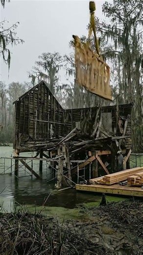 Old Swamp Hut Gets Transformed Into A Unique AirBnB