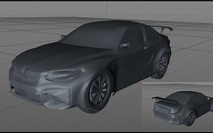 C4D汽车建模教程