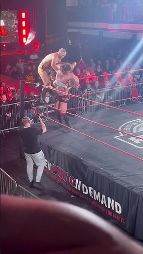 Ricky Knight Jr has amazing strength - Rev Pro Rumble!