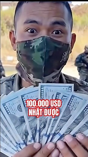 Thai soldiers clearing out an autonomous region in Cambodia unexpectedly found $100,000.
