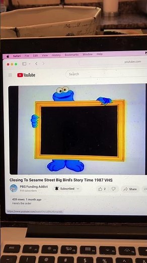 Sesame Street Big Bird storytime