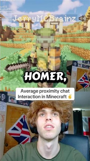 Average Proximity Chat Interaction in Minecraft ✌️