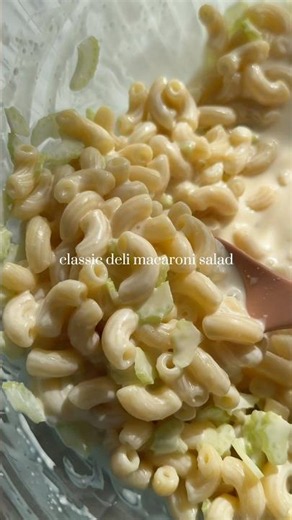 macaroni salad - a summer staple!