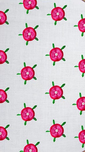 21K views · 191 reactions | Cute All Over Flower Hand Embroidery Tutorial for Beginner #diy #trending #facebookreels #hand #viralvideo #embroideryart #embroiderydesign #tutorial #fb #Embroidery #viralreels #reelsvideo #fbreels #stitch #support #turtorial #reels #design #handembroidey #floral #flower #flowers #reelsfb #basicembroidery | Crafts & Embroidery | Facebook