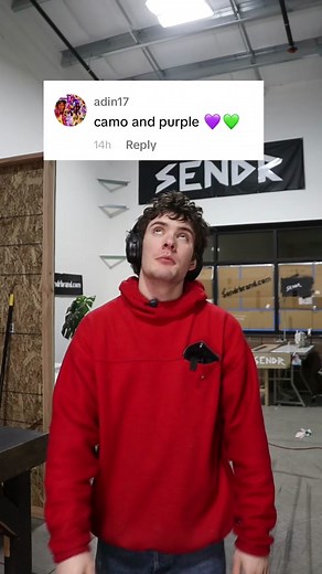 Purple / Camouflage hoodie! #sendr #clothingbrand