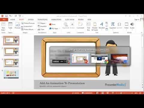 Downloading a PresenterMedia Animation