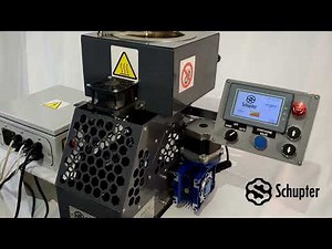 Schupter Full Auto 50 prototype - automatic lead casting machine