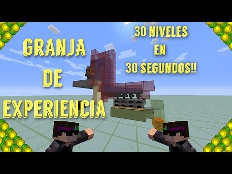 Minecraft Java 1.16 La mejor Granja de experiencia, Nivel 30 en 30 segundos