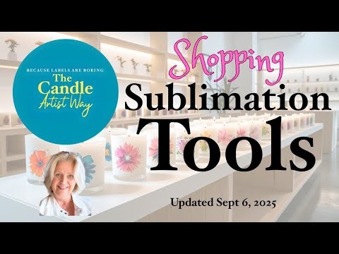 Updated Sublimation Supply Check List, Sept 6, 2025