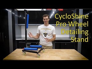 CycloShine Pro Wheel Detailing Stand Pre-Order Launch