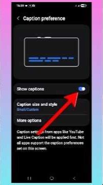 Samsung A05 Show Captions Setting (Turn ON/OFF Subtitles Easily)