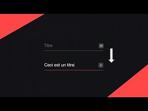 Create a character counter in an input (Easy - with JavaScript)