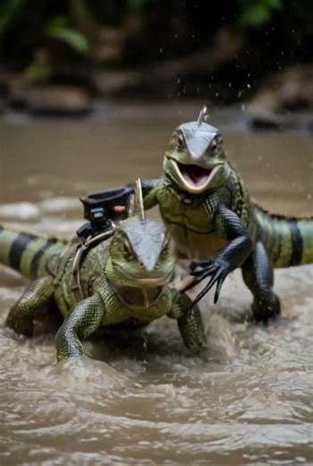 Basilisk Lizard (Basiliscus basiliscus) #animals #wildlife #nature #lizard #documentary