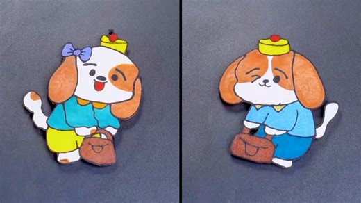 Making Cute Puppy Pancake Art 🥞 – Adorable & Fun Designs