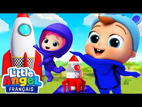 Grand et petit | Comptines avec Bébé Louis | Little Angel Français