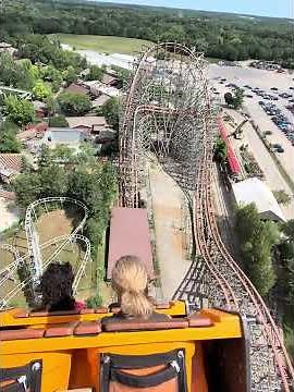 POV: Facing Goliath at Six Flags Great America – Experience the Thrill of the Beast!