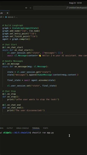 How to Use Chainlit’s on_chat_end Decorator