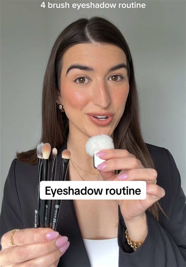 Easy Eyeshadow Tutorial Using BK Beauty Brushes