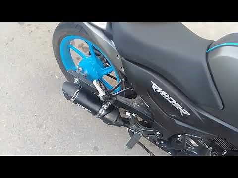 modificación de exosto tvs raider 125 parte #2