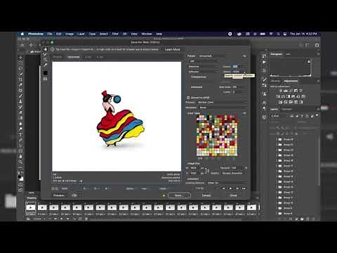 Photoshop Animation Tutorial: Exporting Frame by Frame Animation to Animated GIF File