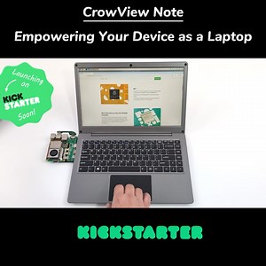 12 reactions |  Kickstarter Pre-Launch Alert: Introducing CrowView Note: 14" Portable Monitor with a Built-in Keyboard! 拾 Empowering Your Device as a Laptop.  Follow the Project Now  https://kickstarter.com/projects/elecrow/crowview-note-empowering-your-device-as-a-laptop?ref=6e4zoa | Elecrow | Facebook