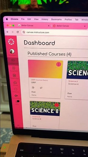 Customize Your Canvas Course! What color are you choosing?? #canvaslms #onlinelearning #teachertips