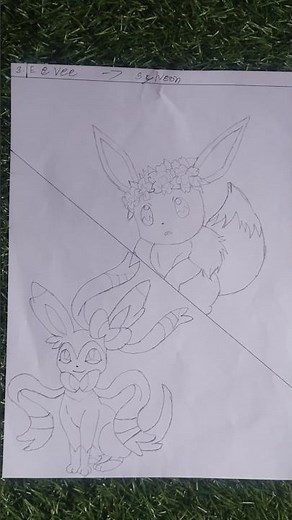 how to sylveon draw #pokemon #anime